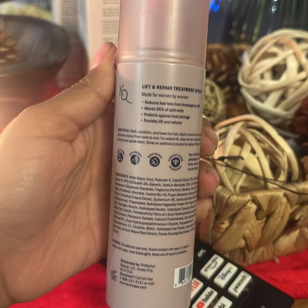 Keranique Lift &‎ Repair Treatment Spray